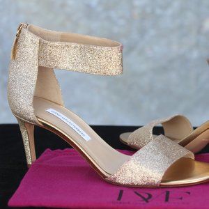 Diane Von Furstenberg, Kinder Glitter Heel (Gold)